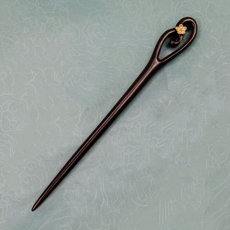 황금 매화 머리핀 [포플러 머리핀]