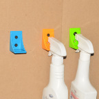 Cross-Border 3D Printed Wall-Mounted Spray Bottle Rack Is a Multi-Functional Storage Rack Suitable for Kitchen and Bathroom Cleaning Agent Bottles