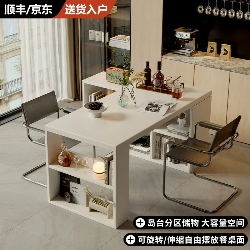 Corner desk with bookshelf and storage cabinet, integrated table for home office use, study desk, bedside table, L-shaped semi-enclosed Corner desk with bookshelf and storage cabinet, integrated table for home office use, study desk, bedside table, L-shaped semi-enclosed