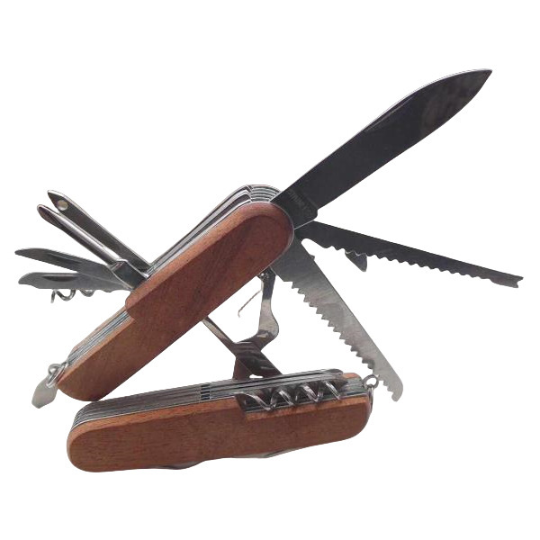 多功能折叠刀 户外钥匙扣小刀具野外生存小刀花梨木小刀 榉木小刀