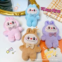 ネットレッドlabubu布ぬいぐるみストラップアニメ綿人形ブローチバッグマフラー部品アクセサリー