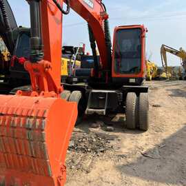 轮式挖机 新源重工轮式挖机 C75W 轮式挖机 B75S 劲工JG80S HT75W