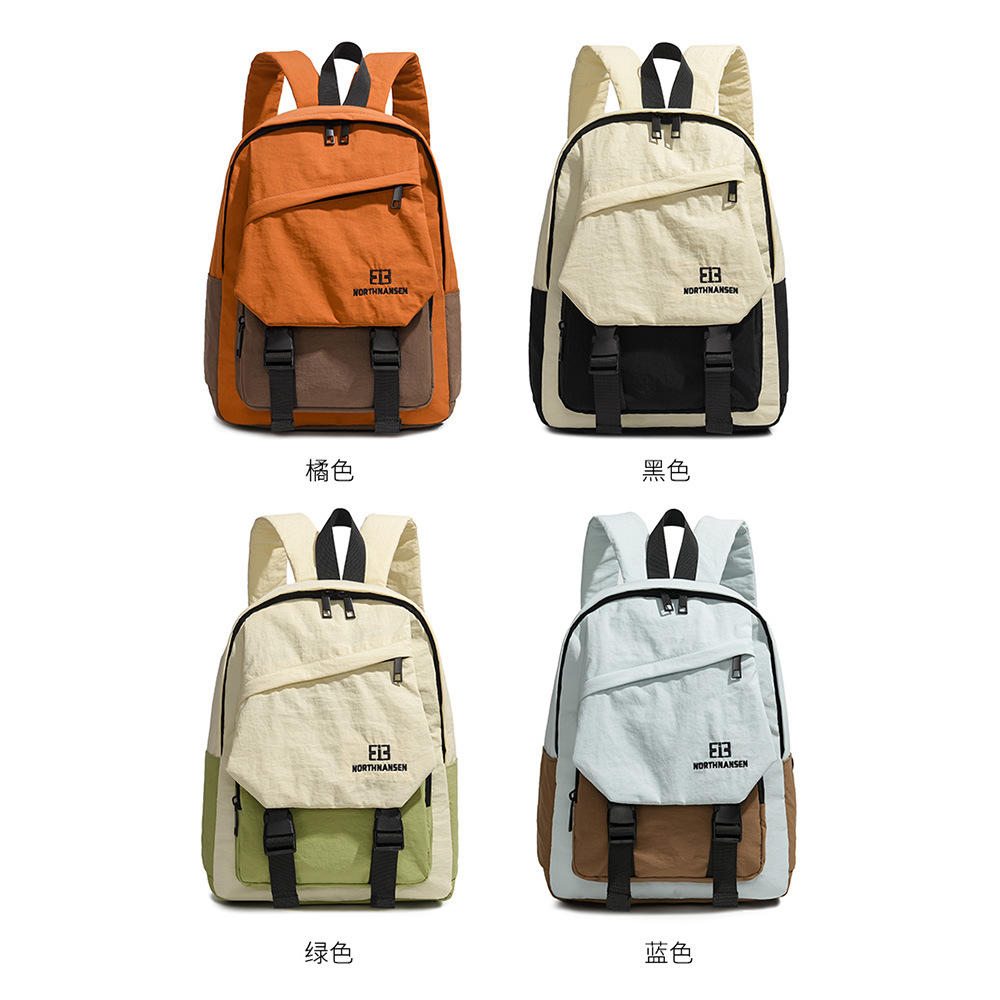 Mochila de viaje de ocio transfronteriza, bolsa de computadora de gran capacidad, mochila escolar para estudiantes de secundaria, mochila impermeable para estudiantes universitarios