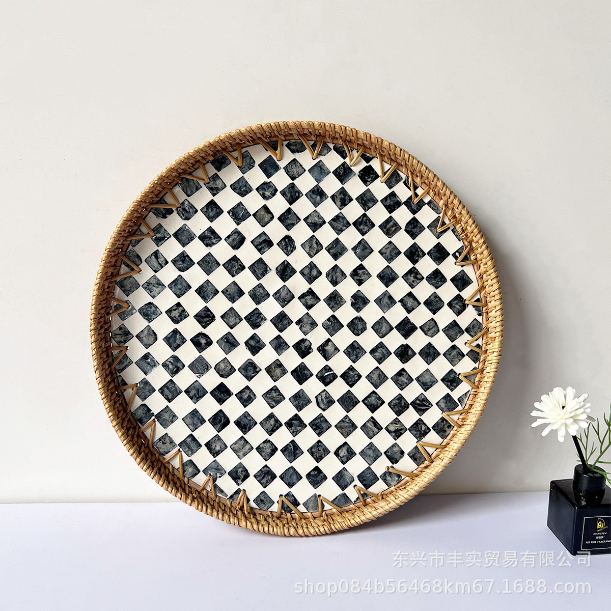 Juego de Cestas de Mimbre Natural Hechas a Mano para Almacenamiento en Escritorio, Sala de Estar, Frutas, Té y Aperitivos, Venta al por Mayor