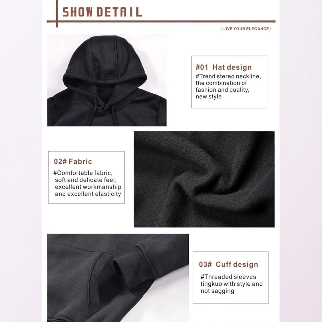 Cian Ducrot Hoodie Everyday Casual Pullover Sweatshir