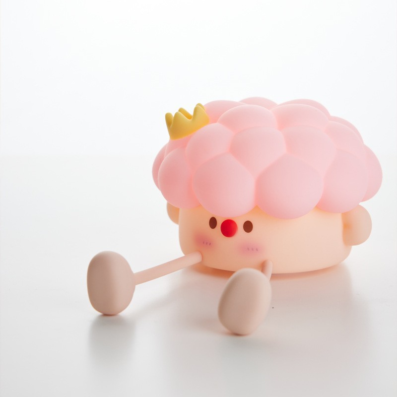 Lámpara de noche de doble propósito de silicona transfronteriza dormitorio infantil de cabecera de cama de alto nivel luz suave protección de ojos luz de atmósfera