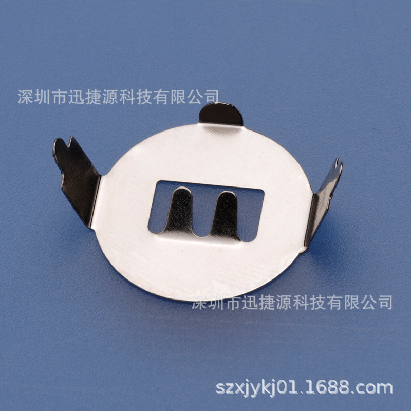 2032电池片 射频卡电池弹片 CR2032纽扣电池扣 电池弹片厂家
