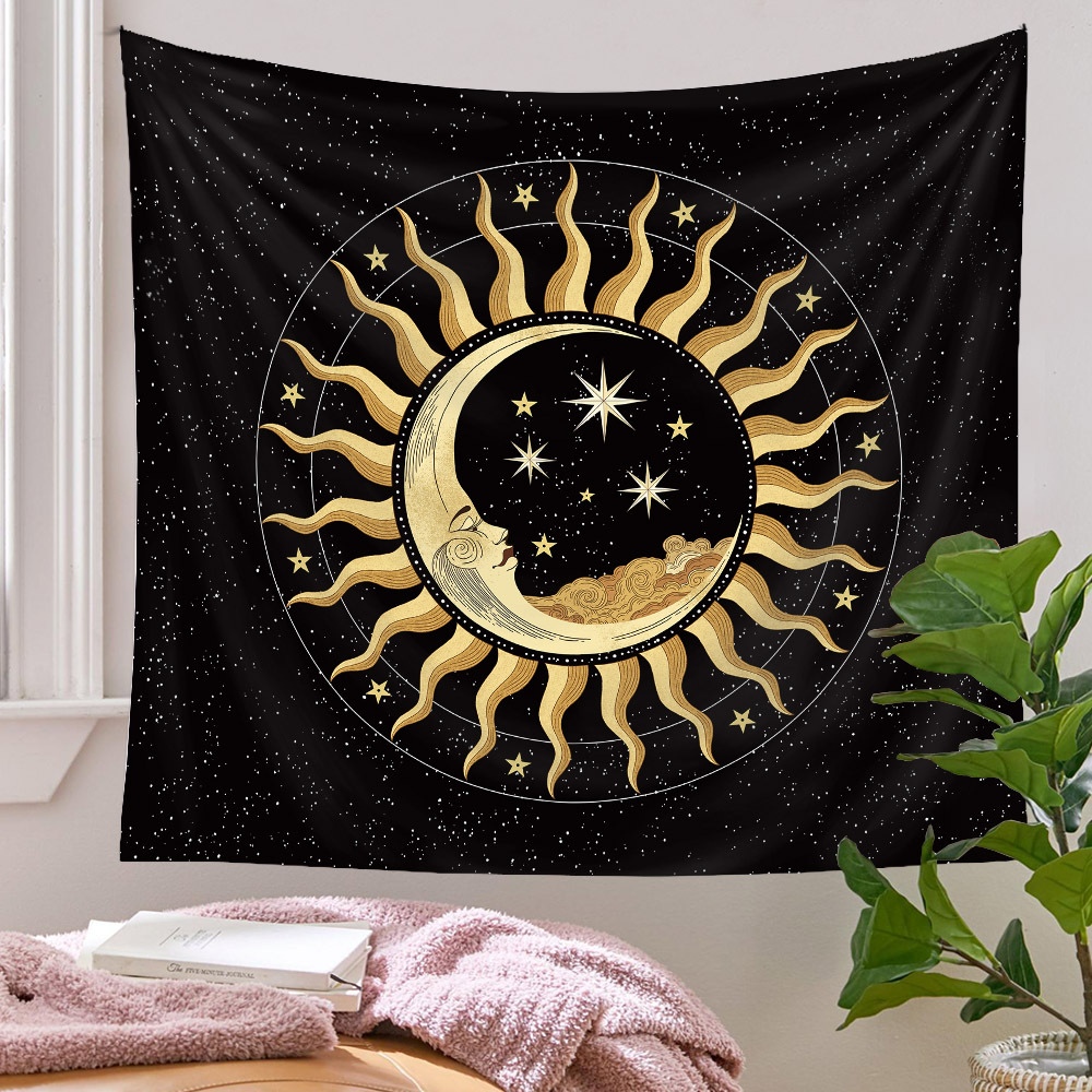 Bohemian Sun Star Tapestry Background Wall Decoration Wholesale Nihaojewelry display picture 5