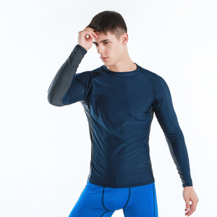 2024 Cross-Border Popular Wetsuit Elastic Close-Fitting Surfing Suit Men's Surfing Suit Sun Protection Quick-Drying Long-Sleeved Swimsuit