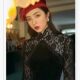 Jinammonia stretch lace fabric women's children's clothing wedding dress dress base shirt lace fabric spot supply