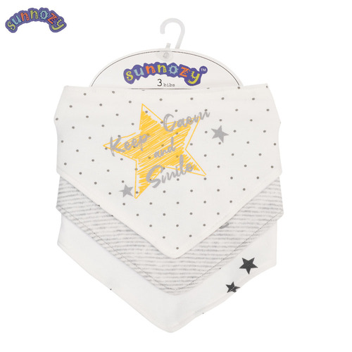 Factory wholesale foreign trade European and American INS newborn baby double-layer triangle water towel pure cotton A class bib baby apron 