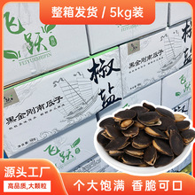 工厂直发大颗粒黑金刚开口南瓜籽黑色南瓜子整箱批发飞跃瓜籽零食