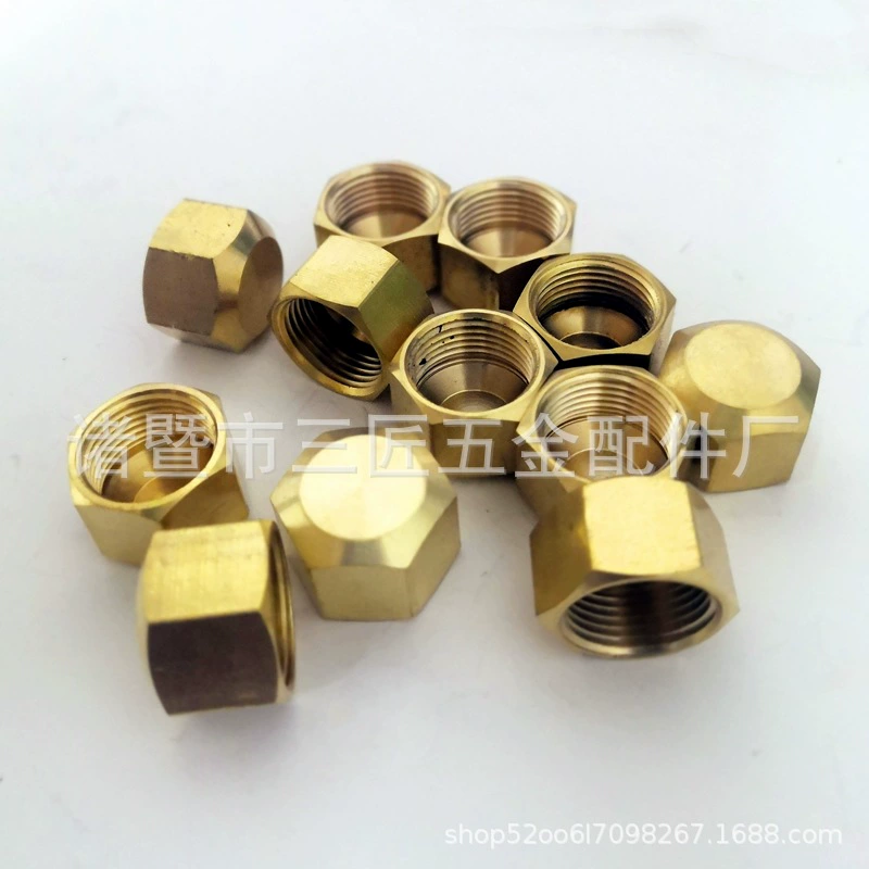 Американский стандартный резьбовой внутренний колпачок для провода 3/ 8inch латунный внутренний колпачок для провода Колпачок запорного клапана Колпачок углового клапана Внутренний колпачок для провода