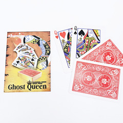 G1383 Phantom Queen kingmagic Magic Props Card Deck Poker Technique Holiday Performance