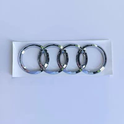 Audi Q5L rear emblem, Q7 Car logo - standard-rear-four-ring-mark