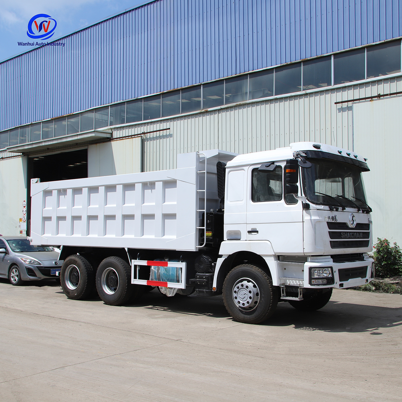Shaanxi DeLong F3000 6x4 dump truck, 10-wheel rear dump truck, for exporting to Africa, used for transporting construction waste