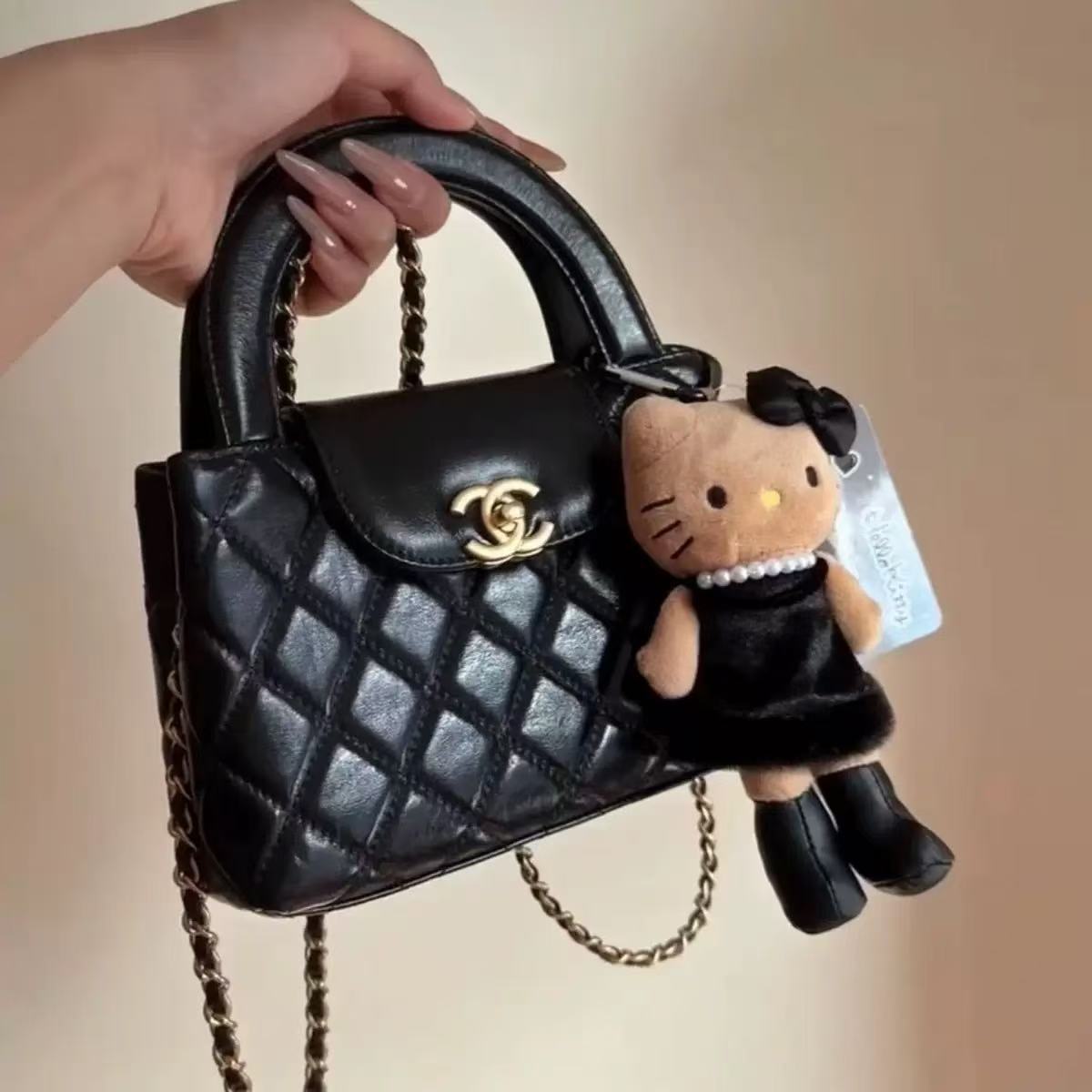 검은색 가죽 롱다리