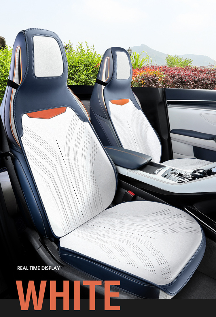 The New Suede Leather for the Ideal 2025 Model Is Suitable for All Ideal Car Saddle Pads for All Seasons and Is Available for Wholesale