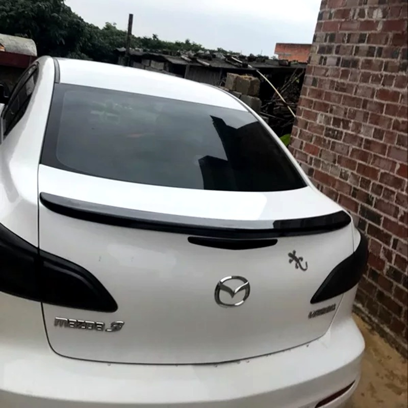 Suitable for 2011-2013 Mazda 3 Starling Rear Wing M3 Starling Special Modified Punch-Free Pressure Rear Wing