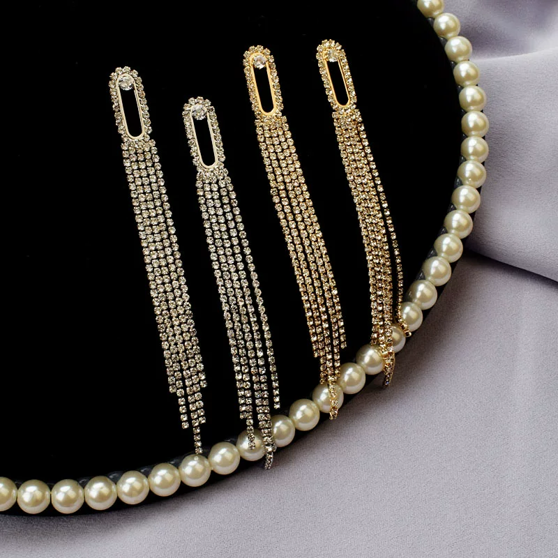 Earrings, fashionable silver needle, silver 925 sample