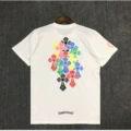 White (colorful cross)