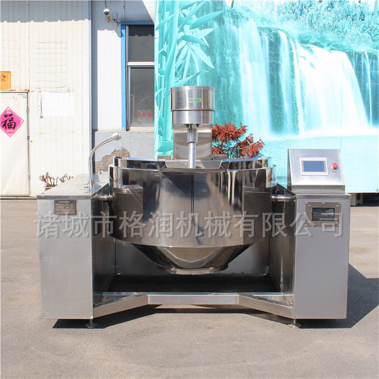 加工青稞面的机器 不锈钢炒面粉机器 商用面粉搅拌炒锅