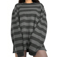 T 38710 Color Block Stripe Hoodie ײɫ����Ů���¿羳��ó