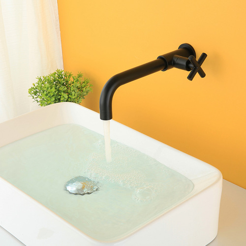 Extendable water faucet mop pool sink single cold long neck long rod balcony basin water outlet SZ2305