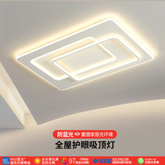 Living Room Ceiling Lamp 2023 New Modern Minimalist Elegant Main Light Whole House Package Combination Spirit Smart Lighting