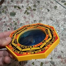 聚宝楼禅居八卦镜 木质凸面镜凹面镜 太极八卦摆件家用门口寺庙