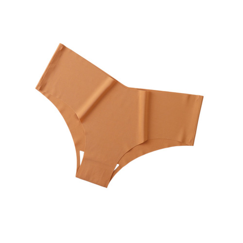 Ice Silk Invisible Underwear Women's Low-Rise Breathable Training Set Cotton Thong