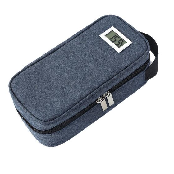 in stock Cross Mirror Insulin Bag Portable Cold Storage Bag Portable Gel Ice Bag Medicine Bag Special Constant Temperature Ice Bag for Drugs