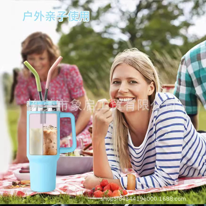 Silicone Stanley Double Layer Mandarin Duck Double Drink Lining 40oz Stanley Beverage Ice Cup Separator Manufacturer