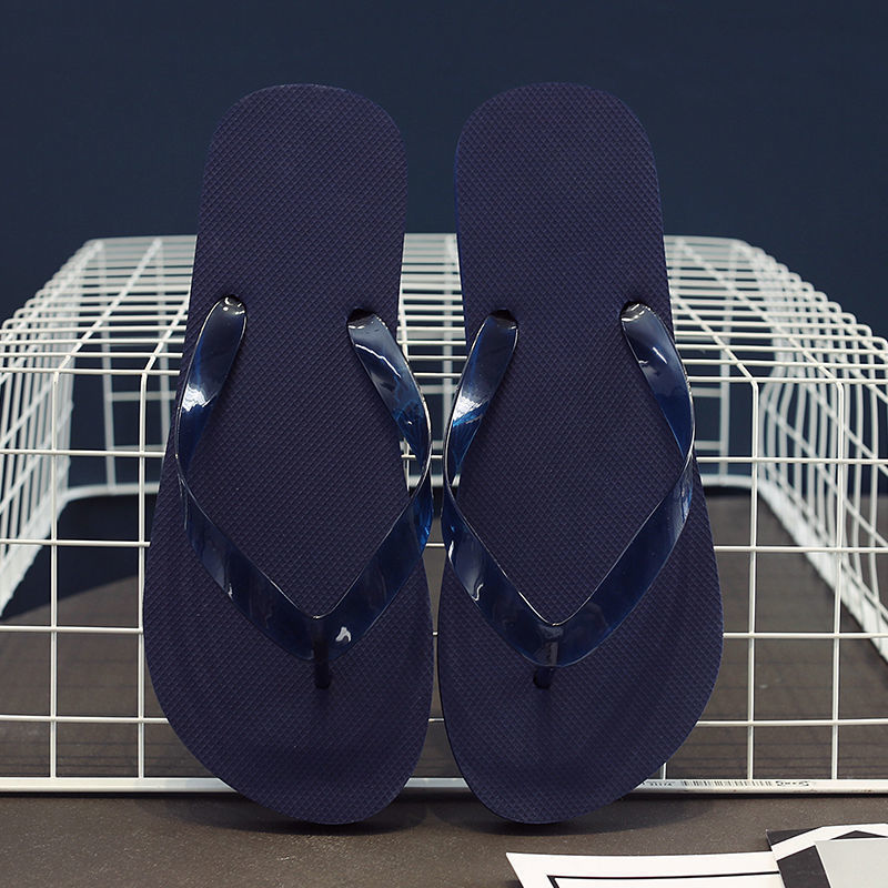 Chanclas de verano de los hombres de moda de suela gruesa antideslizante de suela blanda sandalias de los hombres personalizados resistentes al desgaste zapatos de playa al aire libre de moda