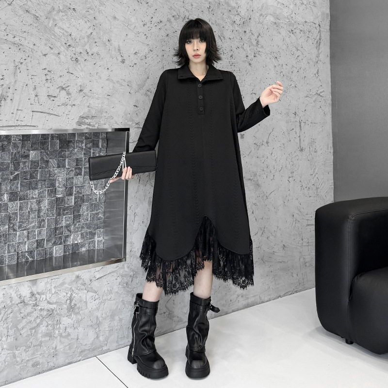 Elegant small design lace dress