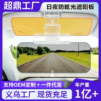 Car sun visor anti-glare Sun visor rearview mirror