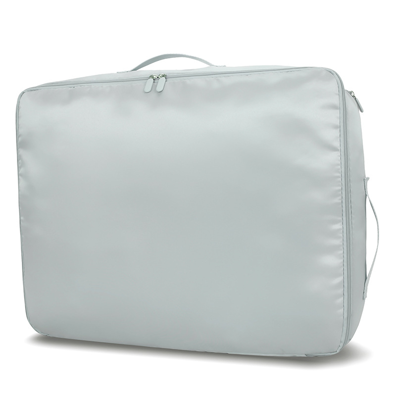 Bolsa de almacenamiento de colcha gruesa, bolsa de almacenamiento de chaqueta de plumón, ropa de dormitorio de gran capacidad, bolsa de embalaje y acabado en movimiento