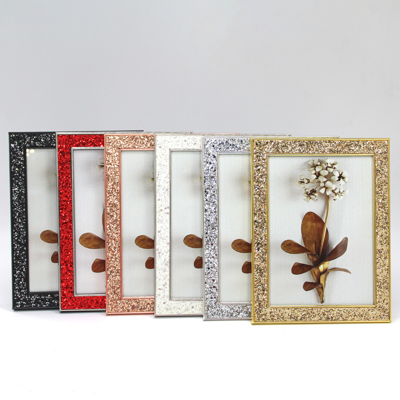 Modern Simple Children's Art Metal Electroplated Photo Frame 7 Inch Platform Light Luxury Rectangular Mounted Picture Frame a4 Wall Hanging Modern Simple Children's Art Metal Electroplated Photo Frame 7 Inch Platform Light Luxury Rectangular Mounted Picture Frame a4 Wall Hanging