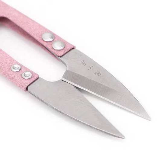 Authentic Zhang Xiaoquan small yarn shears 448s household sewing shears thread head fabric cross stitch industrial spring yarn shears