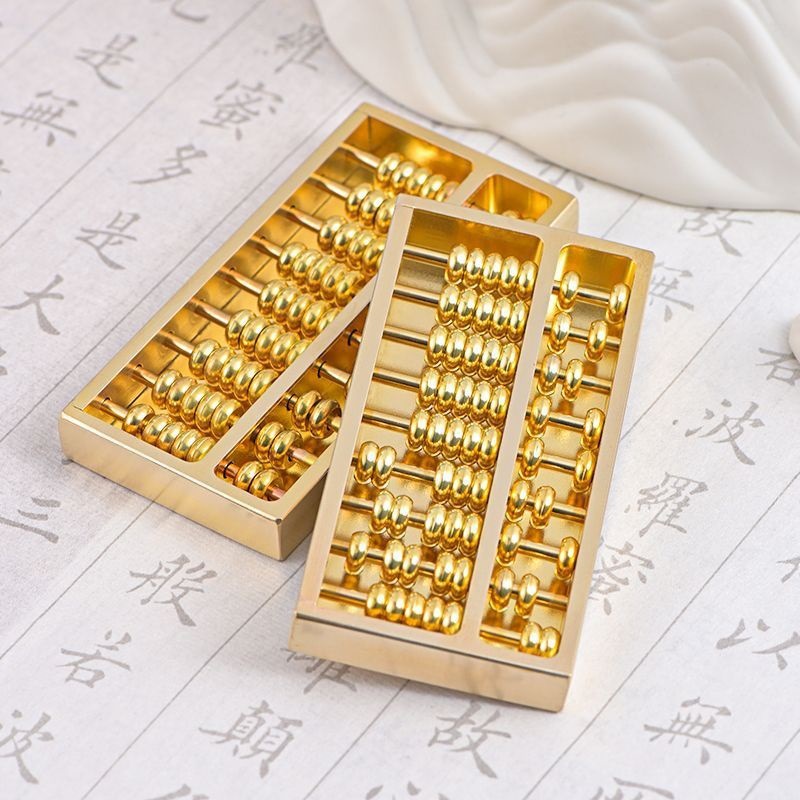 Abacus wholesale dense bottom handicrafts ornaments to gather wealth without leaking money car pendants independent station sales and distribution