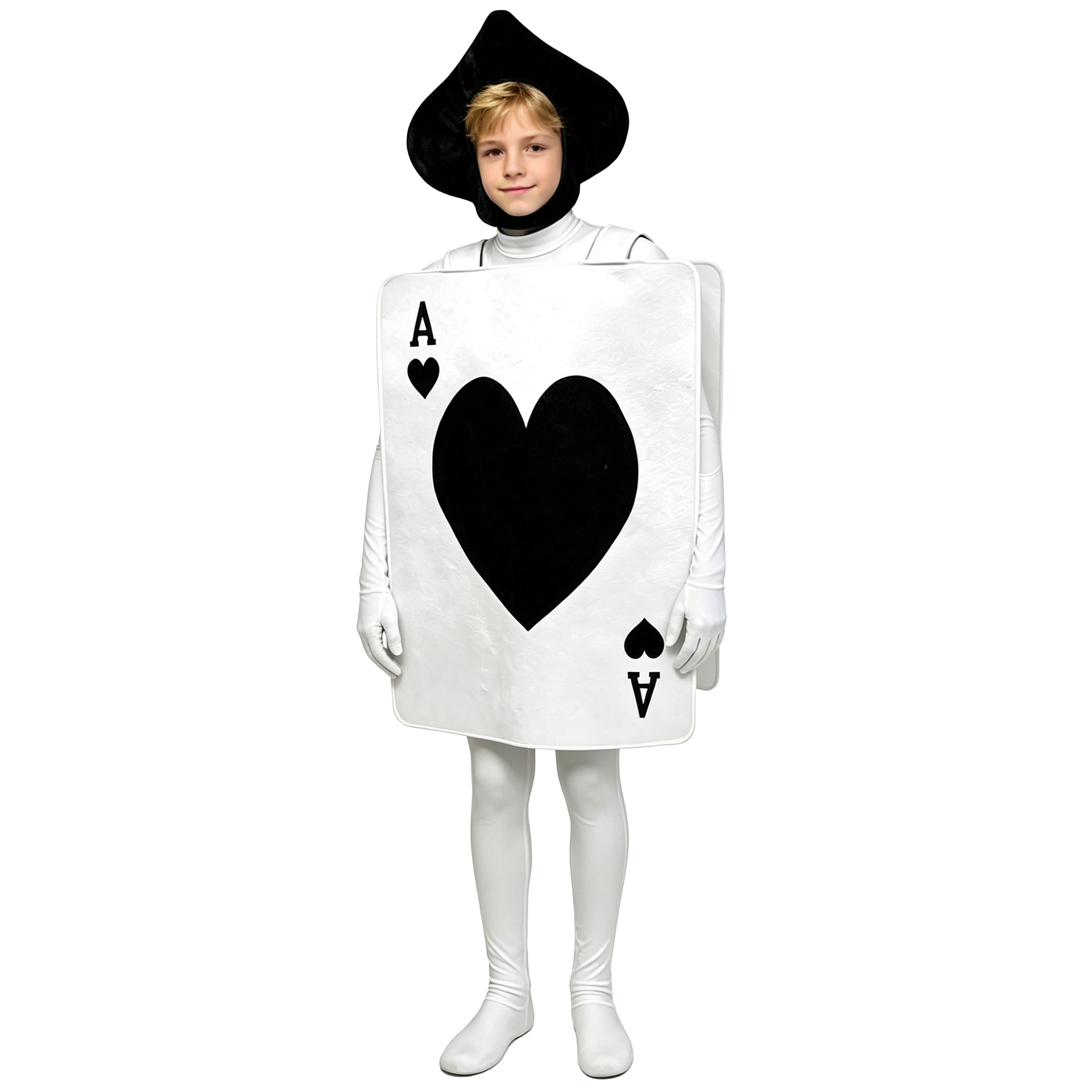 Cartas de juego de Halloween, disfraces familiares de cosplay, disfraz con temática de póker, juegos de rol divertidos para fiestas