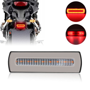 New Truck side light 40LED truck modified two-color light guide water turn light motorcycle brake taillight