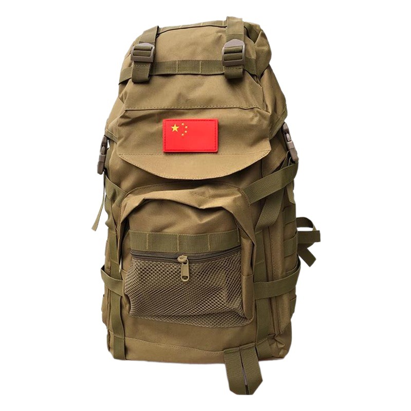 Spot Upgraded Outdoor Sports Tactical Bag Camouflage Waterproof Large Mountaineering Bag 50L Backpack