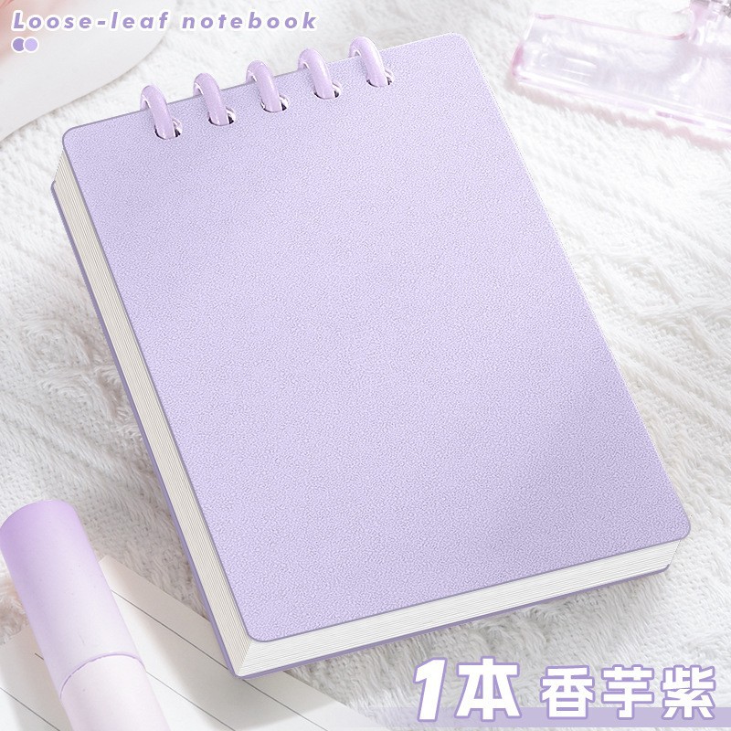 A7 portátil estudiante mini cuaderno portátil de alto valor de la cara cuaderno de mano de palabras de vuelta cuaderno de bolsillo
