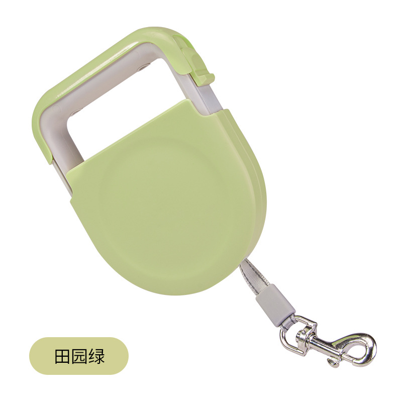 Nueva cadena de perro de tracción transfronteriza, cuerda para pasear perro especial para cachorros, cuerda de tracción telescópica automática a prueba de explosiones, pelo directo de fábrica