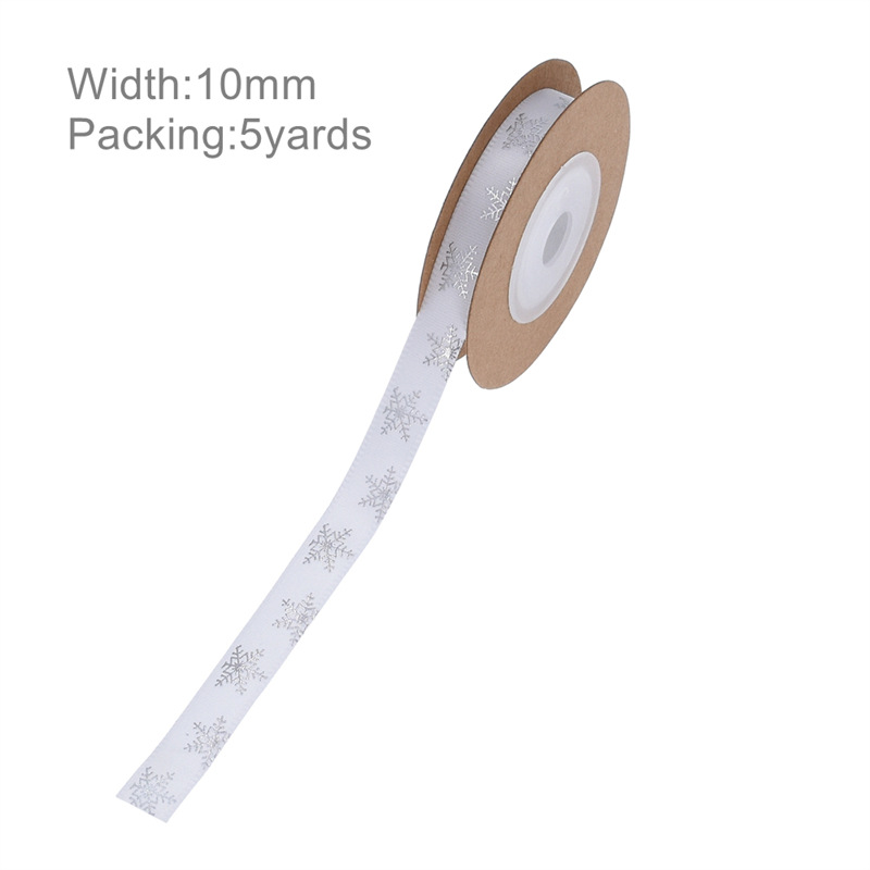 16 transfronteriza AliExpress cinta de Navidad cinta impresa embalaje de regalo Navidad cinta decorativa 5 yardas en stock