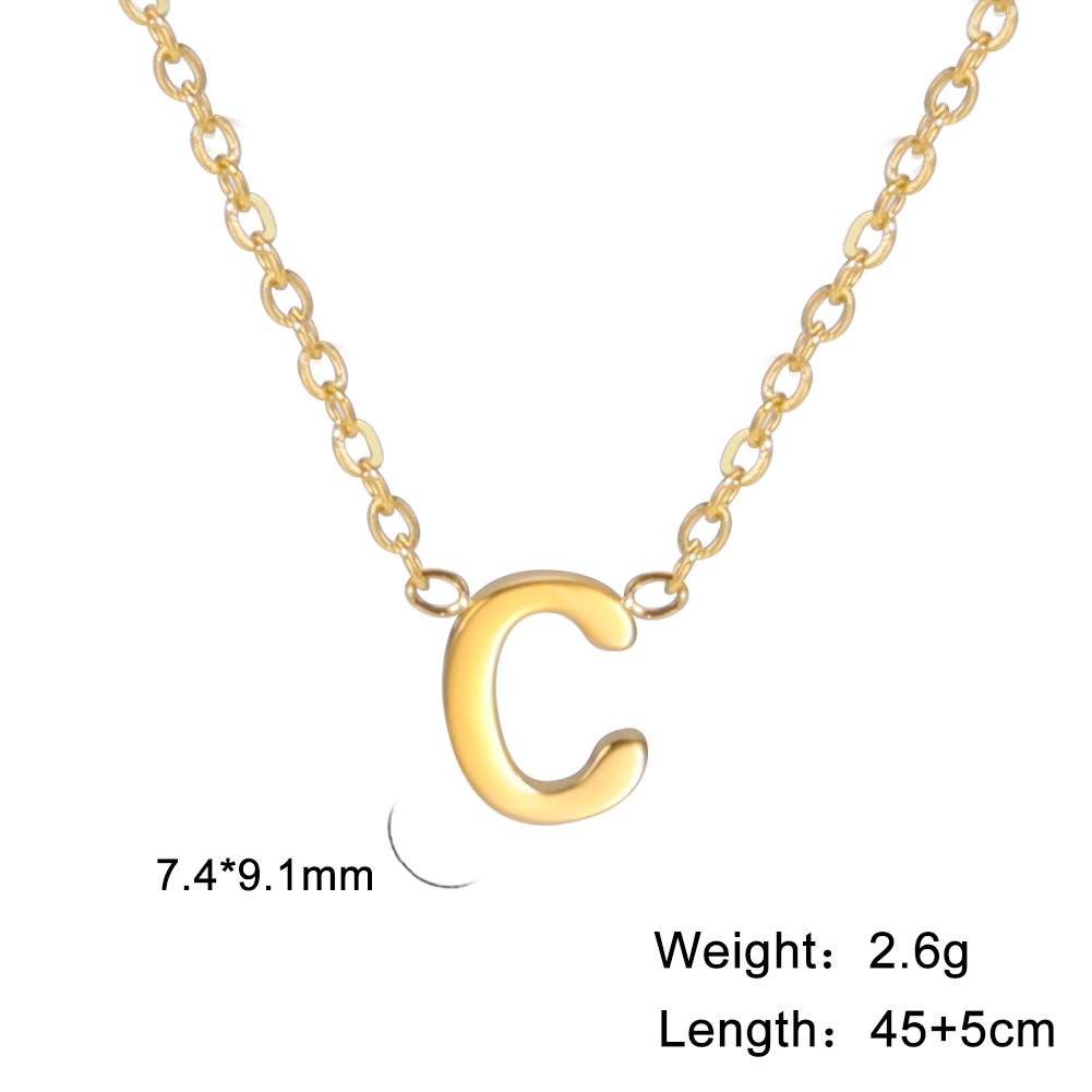 Golden, letter C