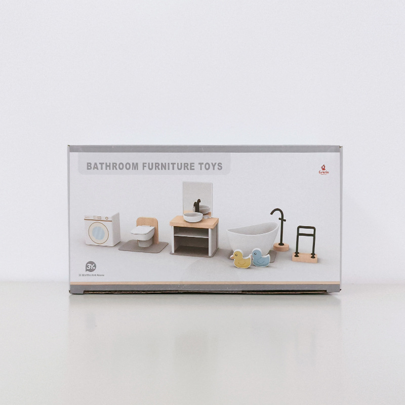 5 Mini Bathroom-Small Furniture Little Red Bird