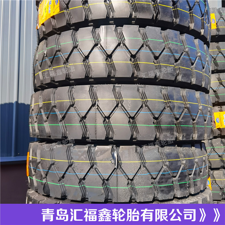 矿区前四后八自卸车高载轮胎1200R20矿山大花 低速93kg