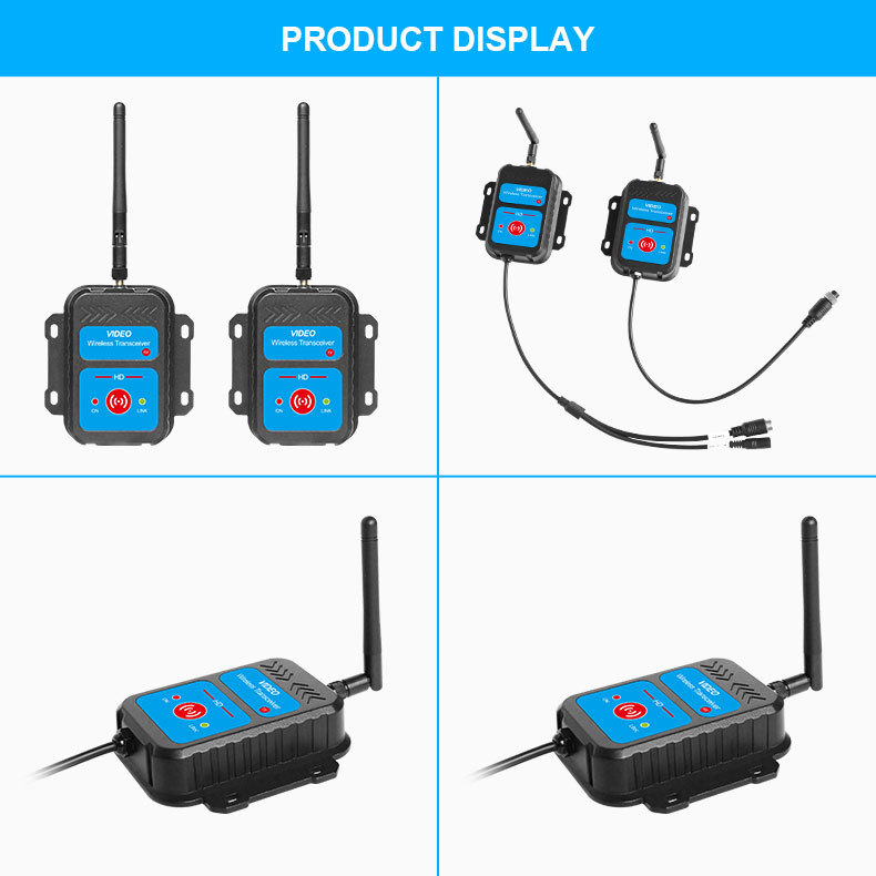 Transmitter Truck Monitoring 2.5g Wireless Video Transceiver Wired to Remote Mechanical Wholesale Vehicle-Mounted